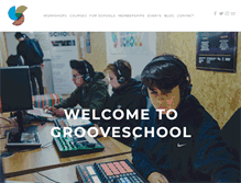 Tablet Screenshot of grooveschool.org